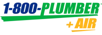 1-800-PLUMBER + AIR Logo