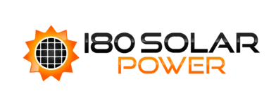 180 Solar Power Logo