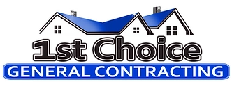 1st Choice General Contracting - Albany Seamless Gutters & Roofing Logo