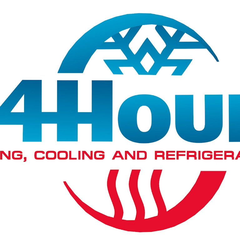 24 Hour Heating, Cooling and Refrigeration Logo