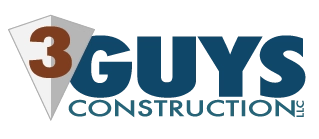3 Guys Construction Logo
