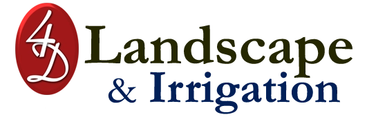 4-D Landscape & Irrigation Logo