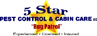 5 Star Pest Control Logo