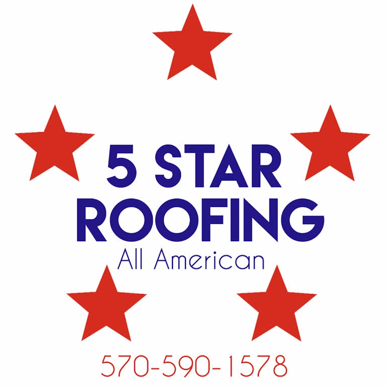 5 Star Roofing All American Logo