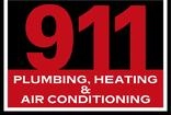911 Plumbing, Heating & Air Conditioning Logo