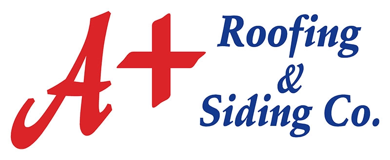 A+ Roofing and Siding Co. Logo