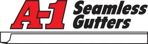 A -1 Seamless Gutters Logo