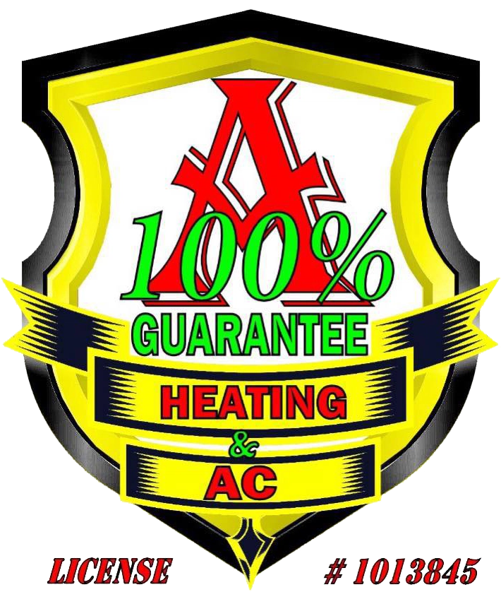 A 100% Guarantee Heating & AC LLC. Logo
