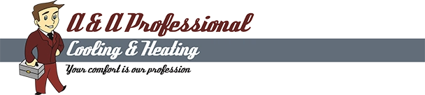 A & A Professional Cooling and Heating Logo