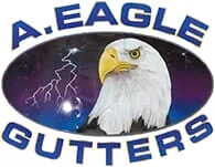 A Eagle Gutters Logo