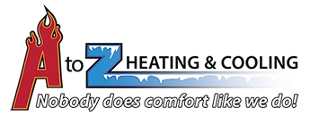 A to Z Heating & Cooling Logo