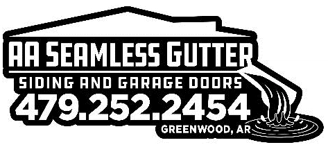 AA Seamless Gutter Inc. Siding & Garage Doors Logo