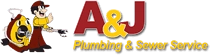 A&J Plumbing & Sewer Service Logo