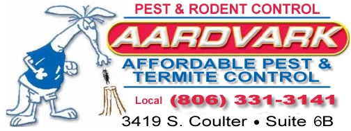 Aardvark Affordable Pest and Termite Control Logo