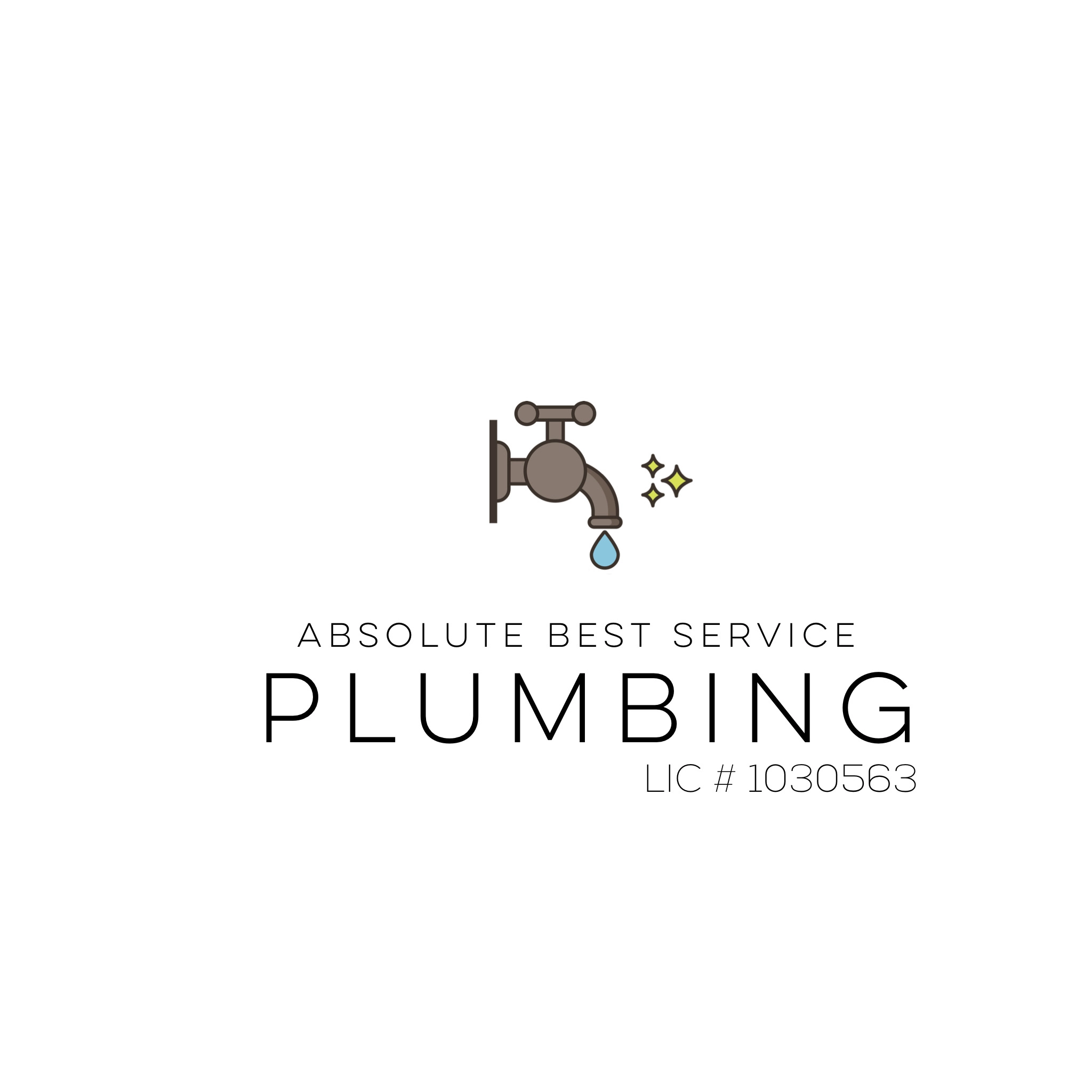 Absolute Best Service Plumbing Logo