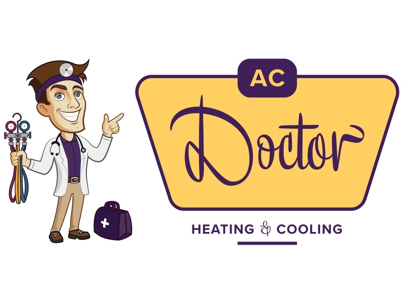 AC Doctor - Heating & Cooling Logo