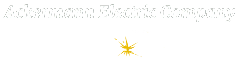 Ackermann Electric Company Logo