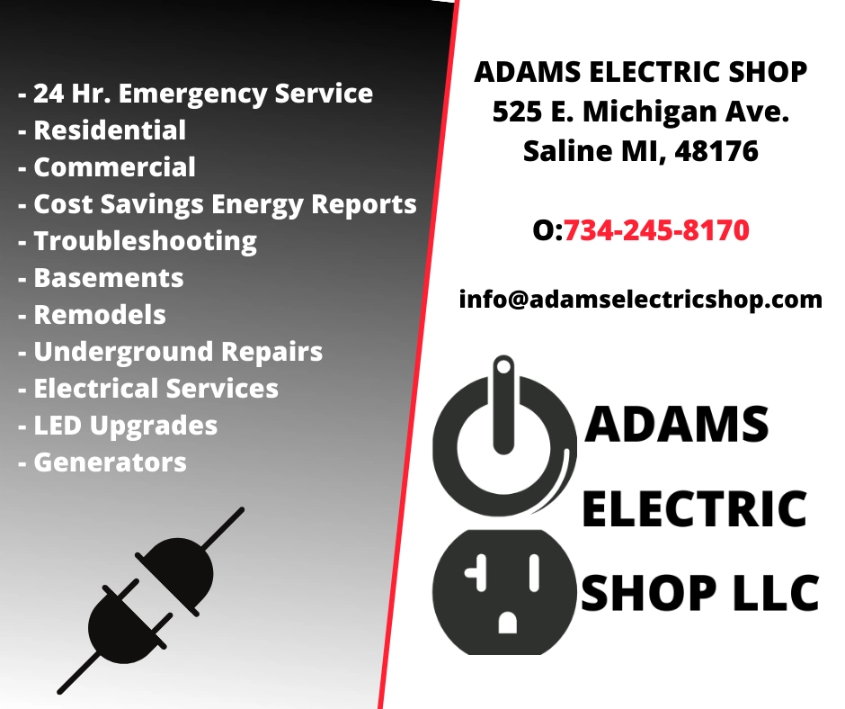 ADAMS ELECTRIC SHOP LLC Logo