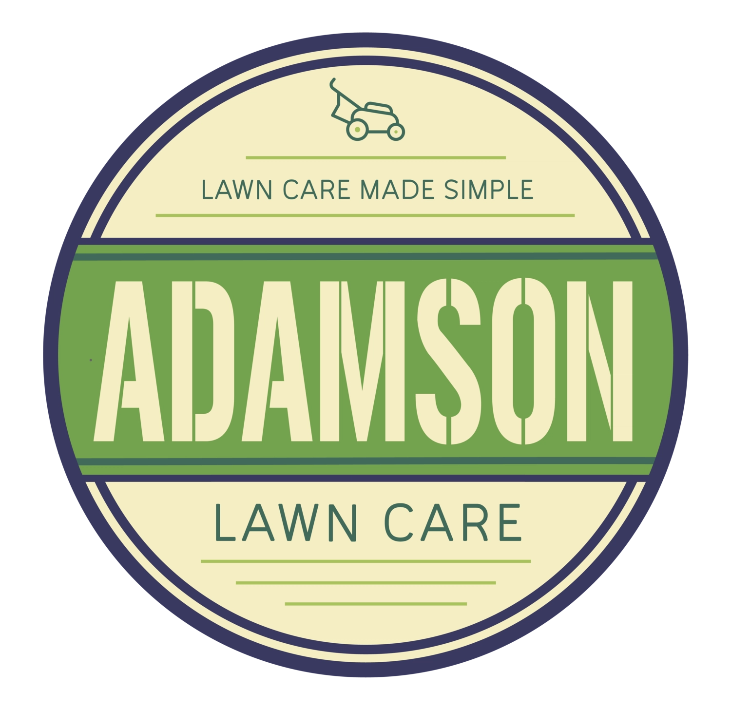Adamson Lawn Care Logo