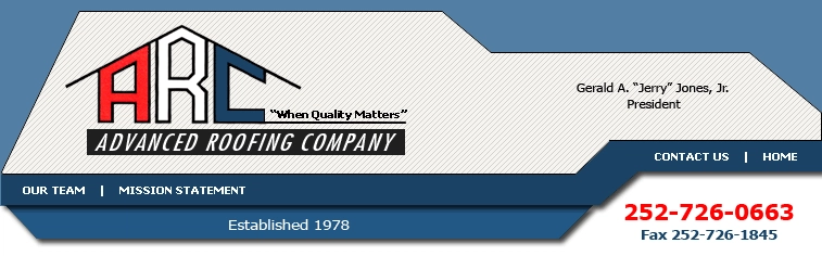 Advanced Roofing Company Logo