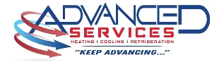 Advanced Services Heating and Cooling Logo