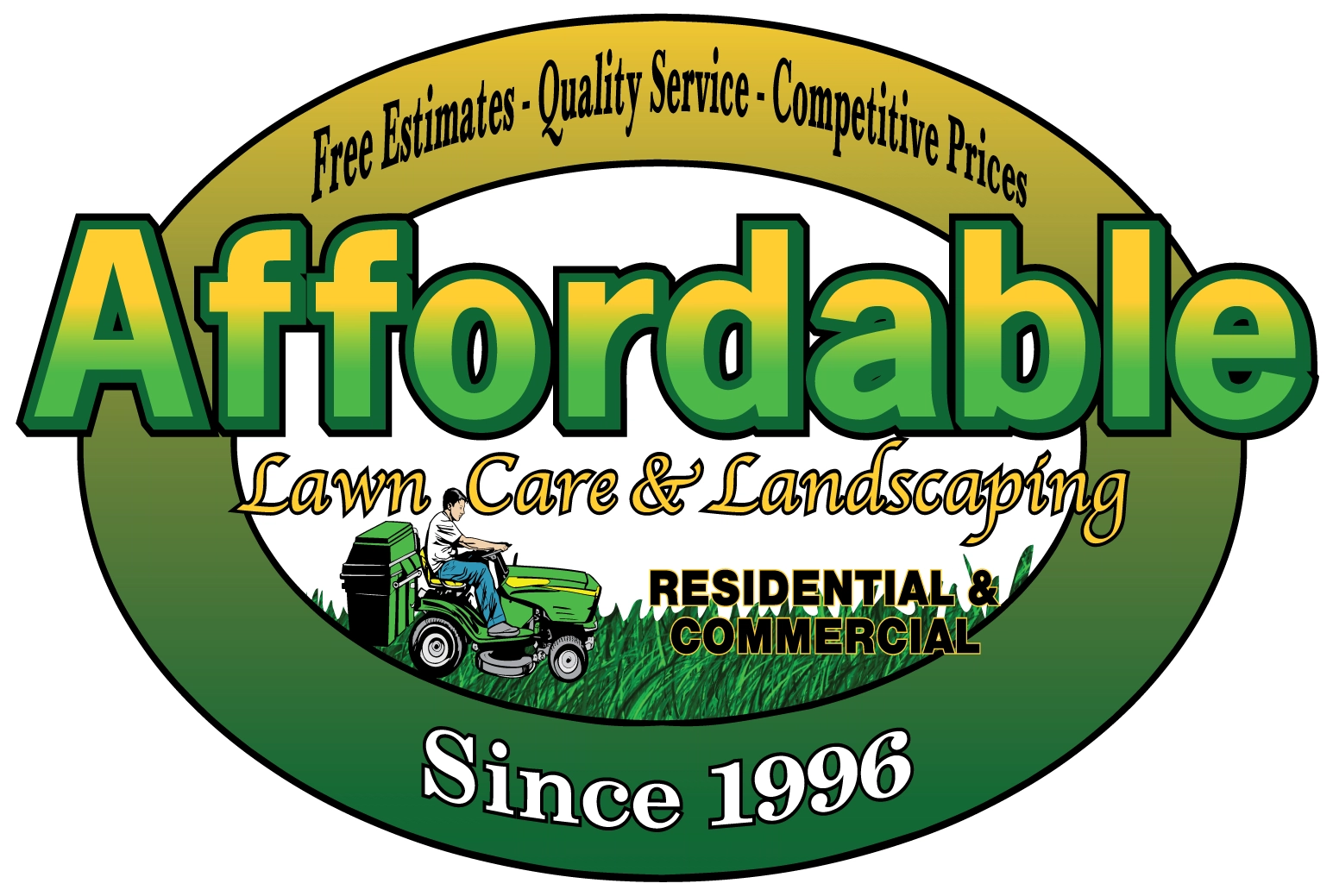 Affordable Lawn Care & Landscaping Logo