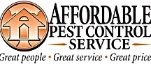 Affordable Pest Control Service Logo