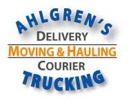 Ahlgren's Trucking & Courier Logo
