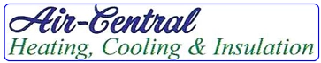 Air-Central Heating and Cooling Logo