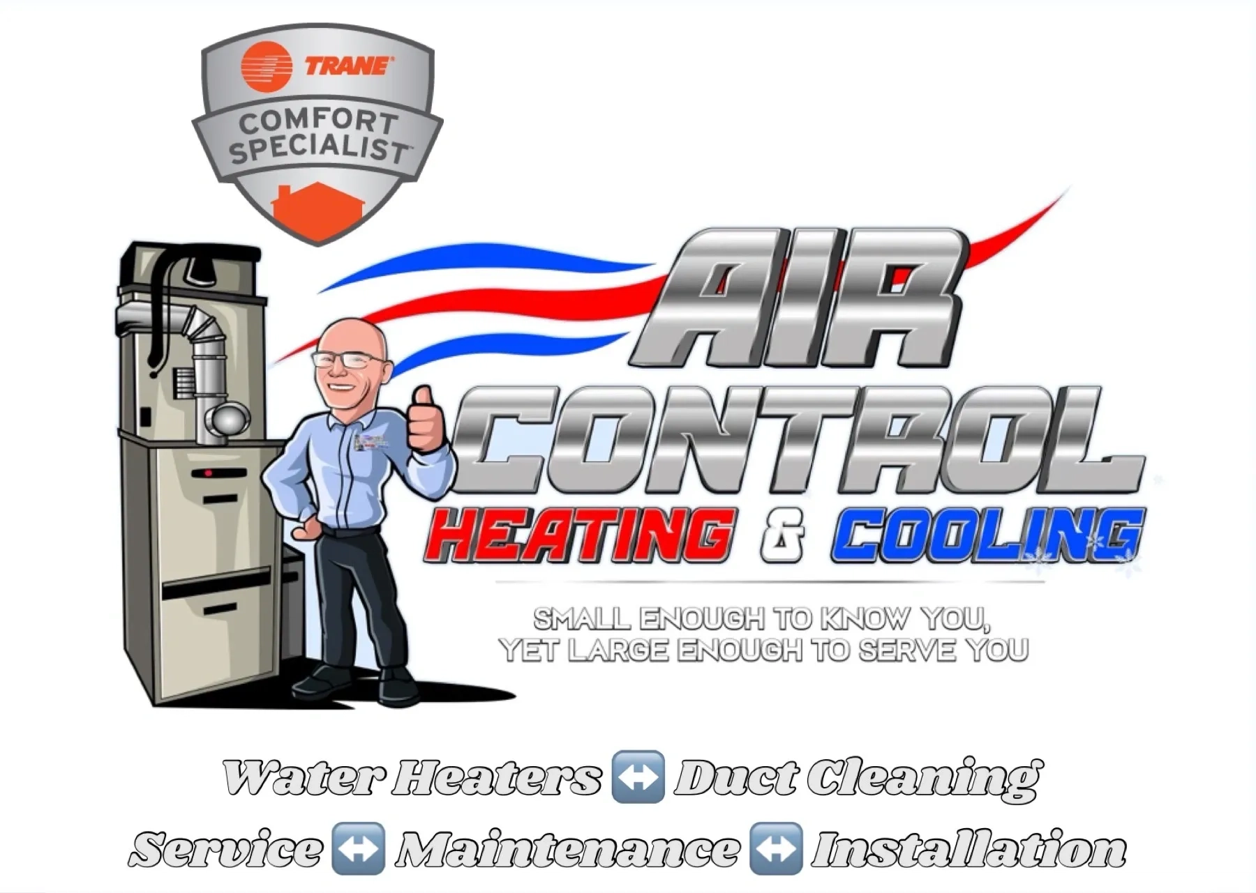 Air Control Heating & Cooling Services Logo