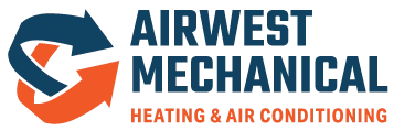 Airwest Mechanical Heating and Air Conditioning Logo