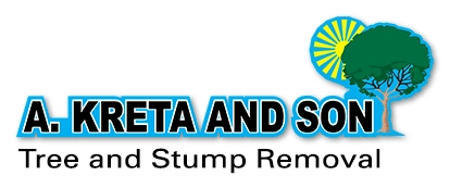 A.Kreta and Son Tree and Stump Removal Logo