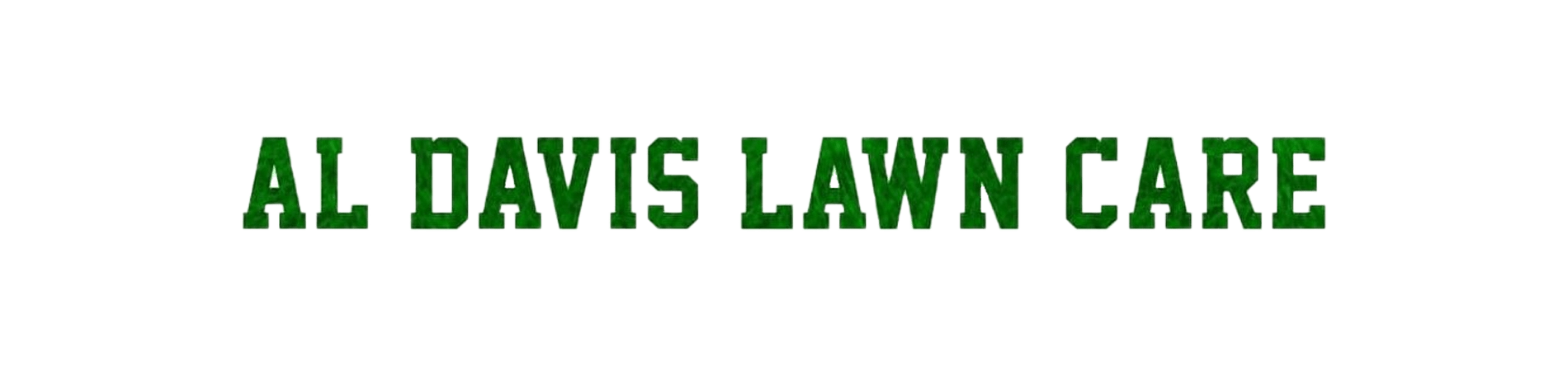 Al Davis Lawn Care Co. Logo
