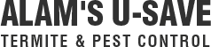 Alam's U-Save Termite & Pest Control Logo