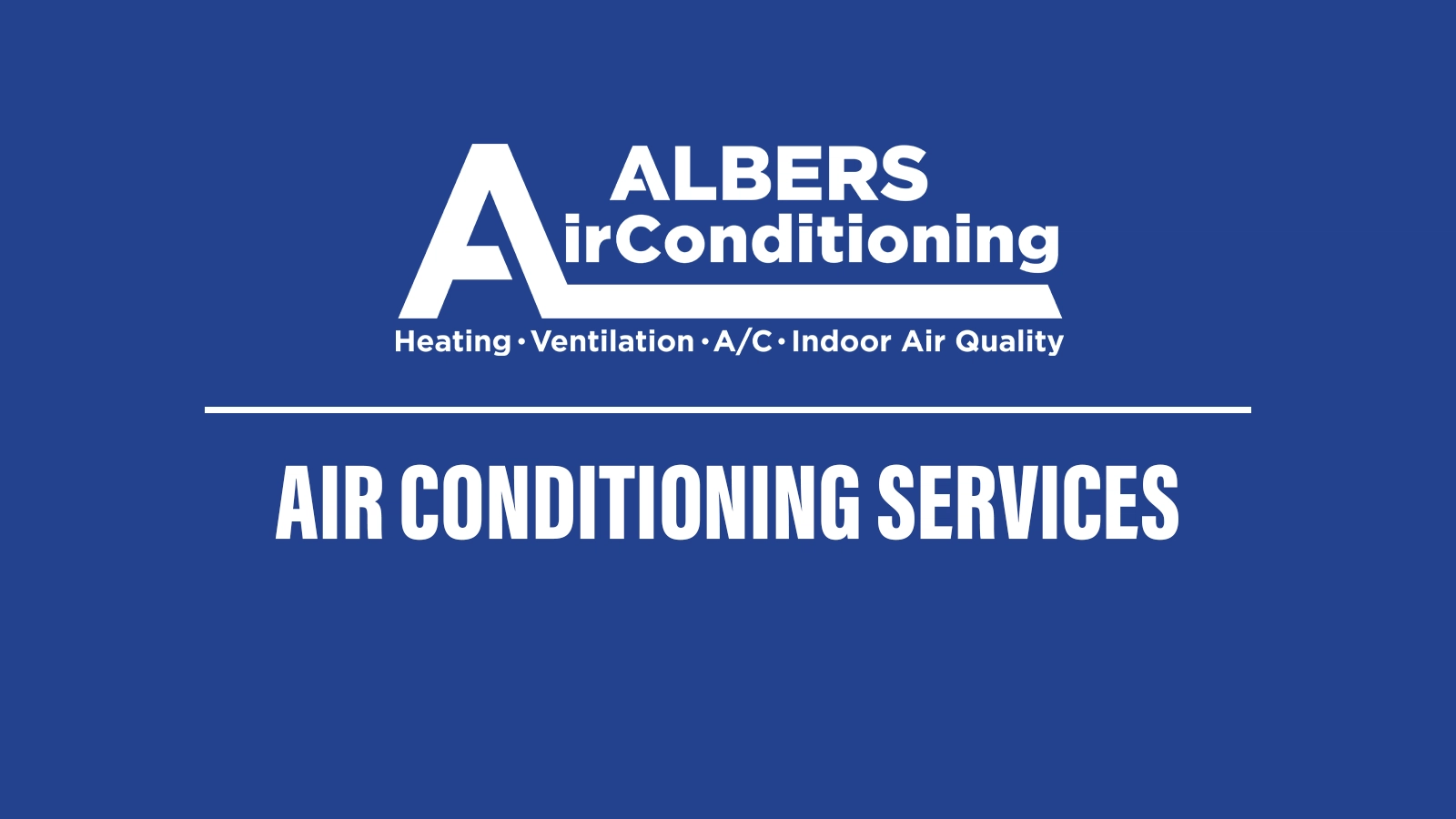Albers Air Conditioning Logo