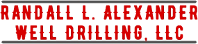Alexander's Well Drilling Logo