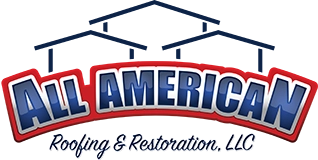 ALL AMERICAN ROOFING & RESTORATION, LLC. Logo