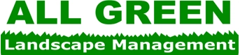 ALL GREEN LLC. LANDSCAPE MANAGEMENT Logo