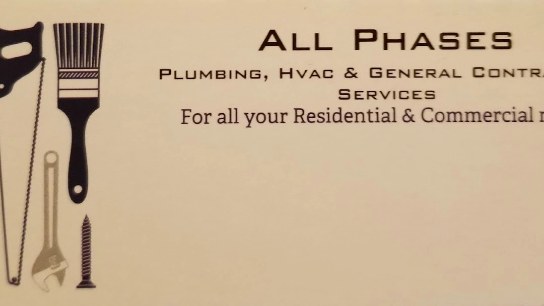 All phases plumbing hvac and contracting services Logo