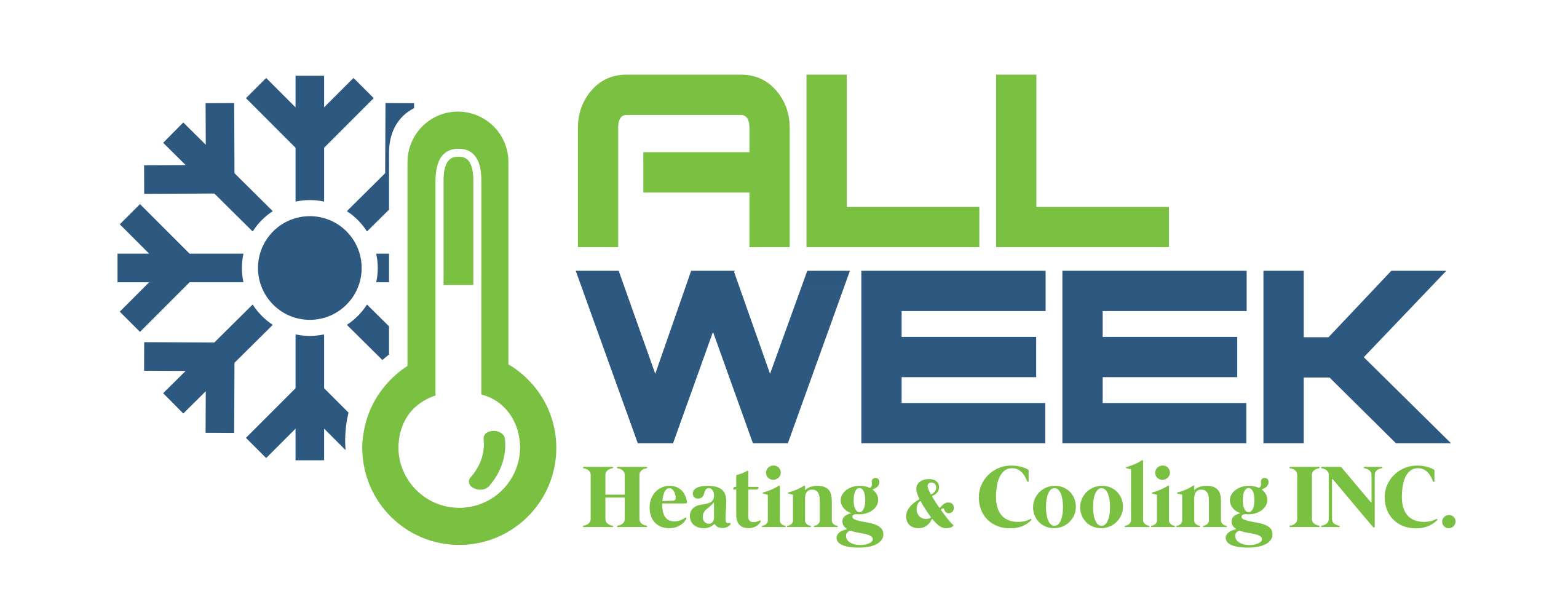 All Week Heating & Cooling Inc Logo