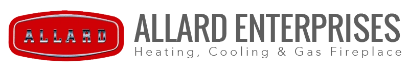 Allard Enterprises: Heating, Cooling & Gas Fireplace Logo