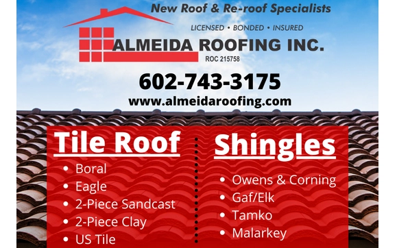 Almeida Roofing, Inc. Logo