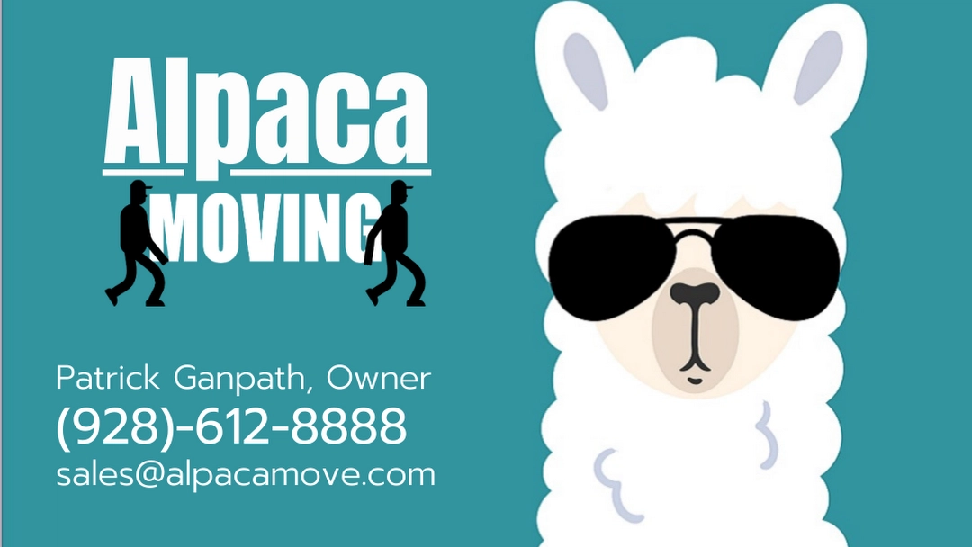 Alpaca Moving LLC Logo