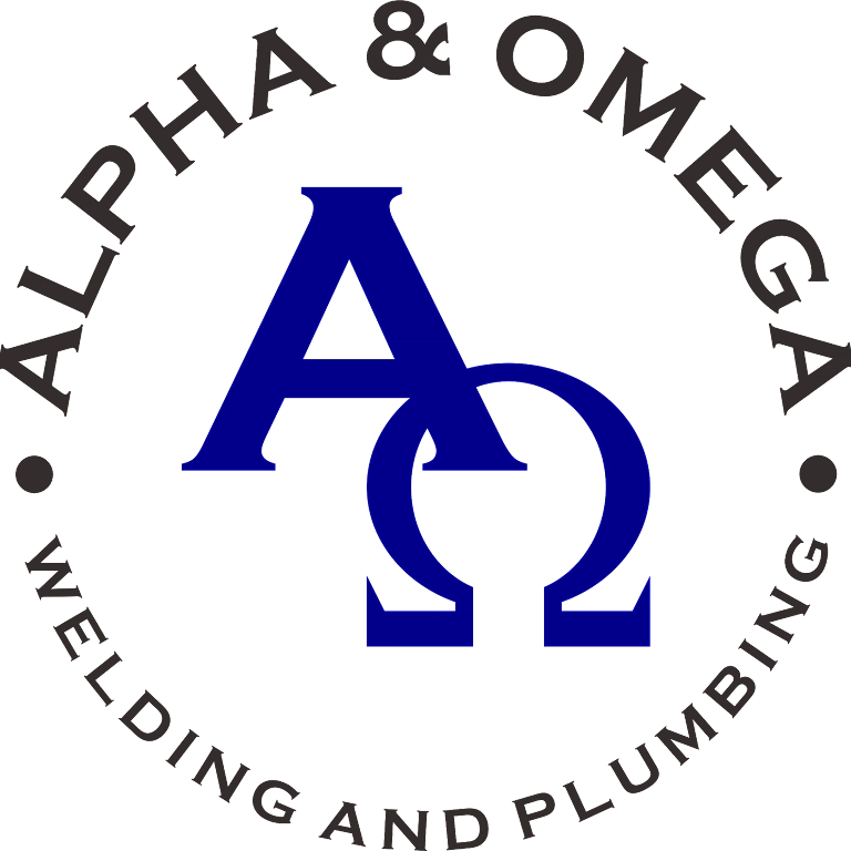 Alpha & Omega Industrial, LLC Plumbing & Welding Logo