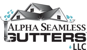 Alpha Seamless Gutters Logo