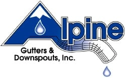 Alpine Gutters & Down Spouts Logo