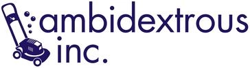 Ambidextrous Inc. Landscaping Logo