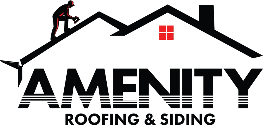 Amenity Roofing Siding & Gutters Logo