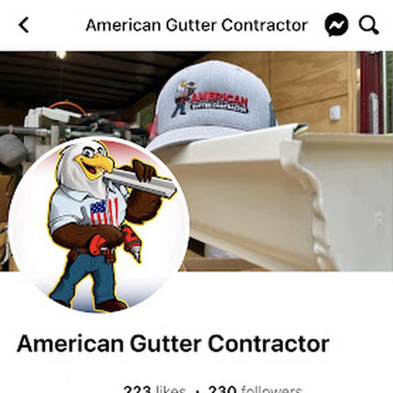 American Gutter Contractor Logo