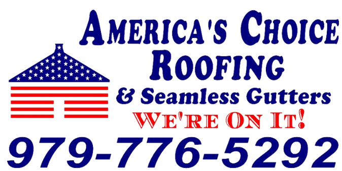 America's Choice Roofing & Seamless Gutters Logo